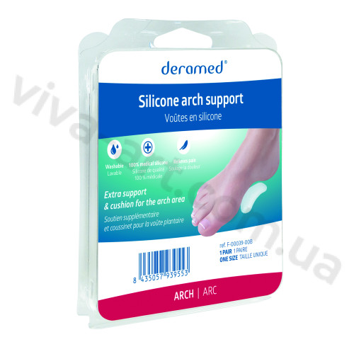 Супинатор-поддержка под свод стопы, универсальный размер, пара.